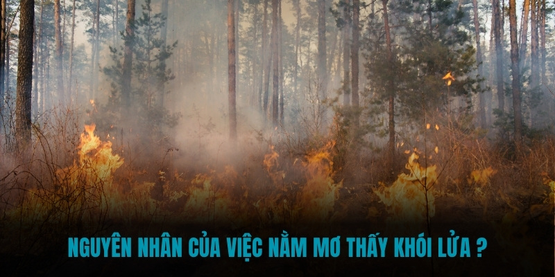 Nguyên nhân của việc nằm mơ thấy khói lửa ?